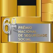 Logo e folheteria - 6o Prêmio Nacional de Seguridade Social